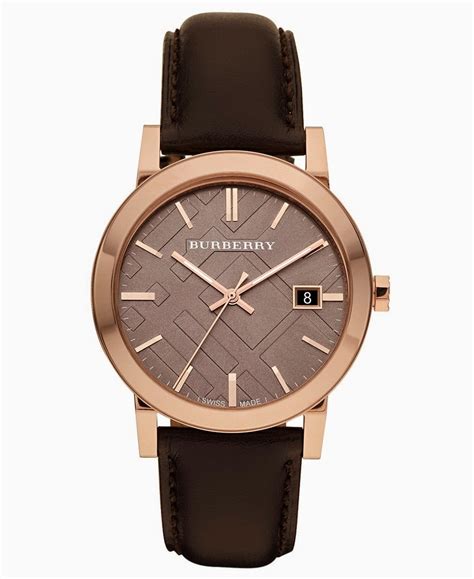 burberry for men watch|burberry watch men's leather strap.